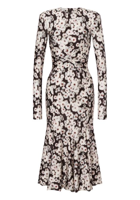 Black floral-print dress Philosophy Di Lorenzo Serafini - women